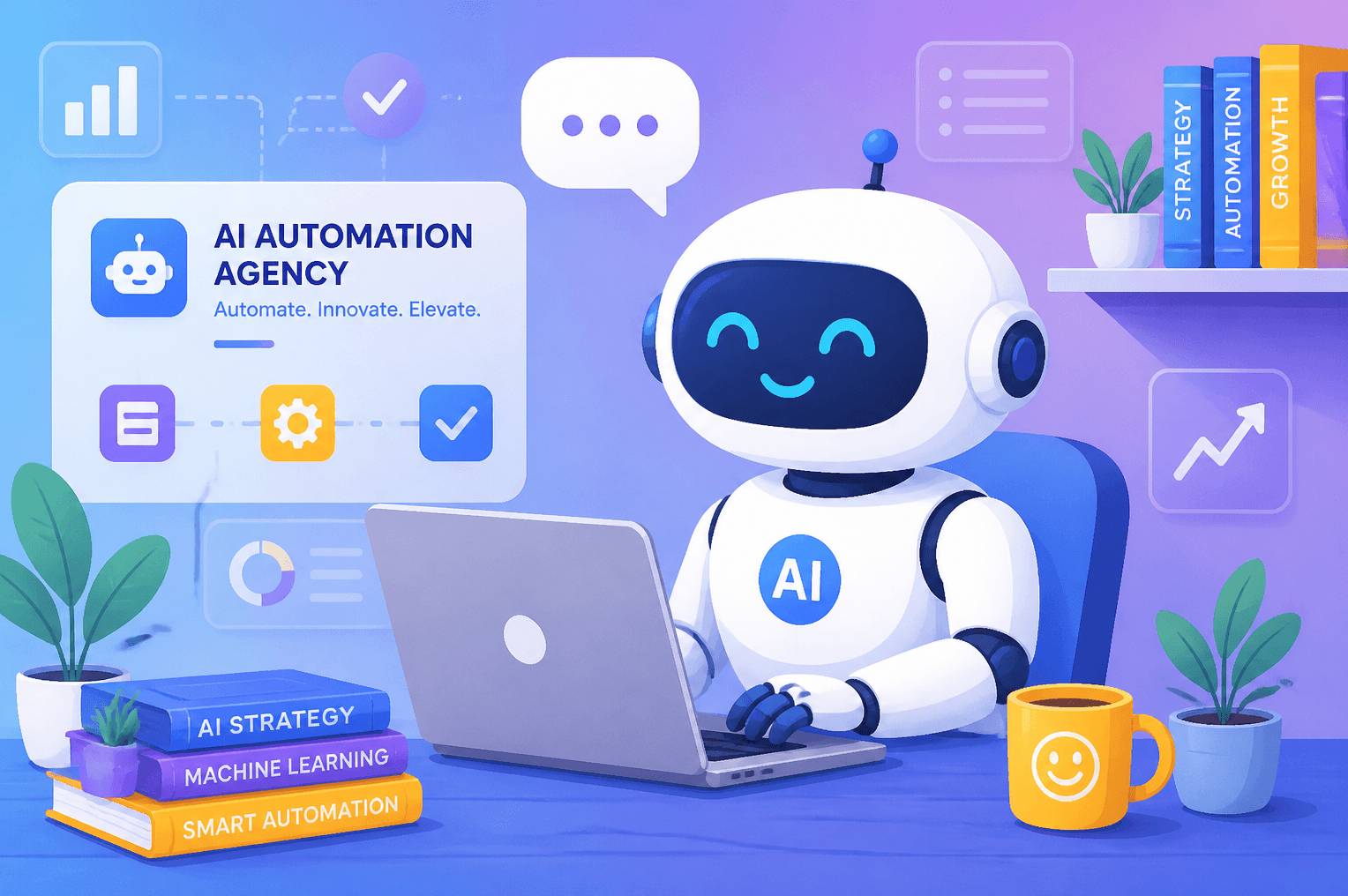 AI assistants illustration