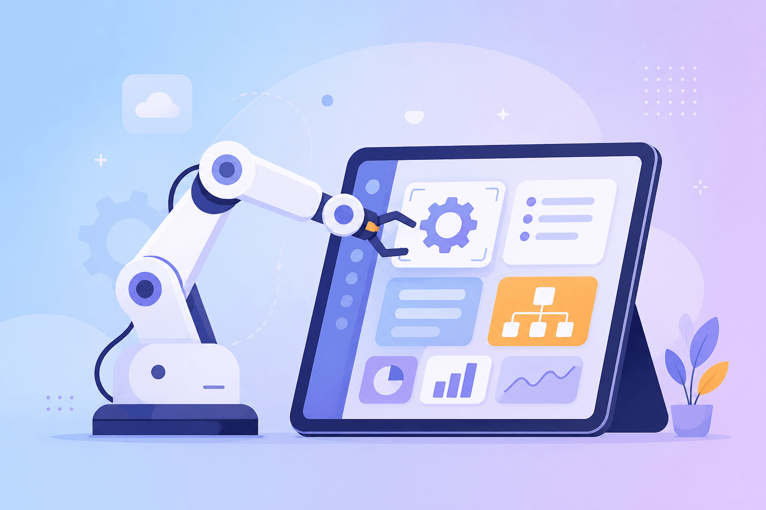 Internal automation tools illustration